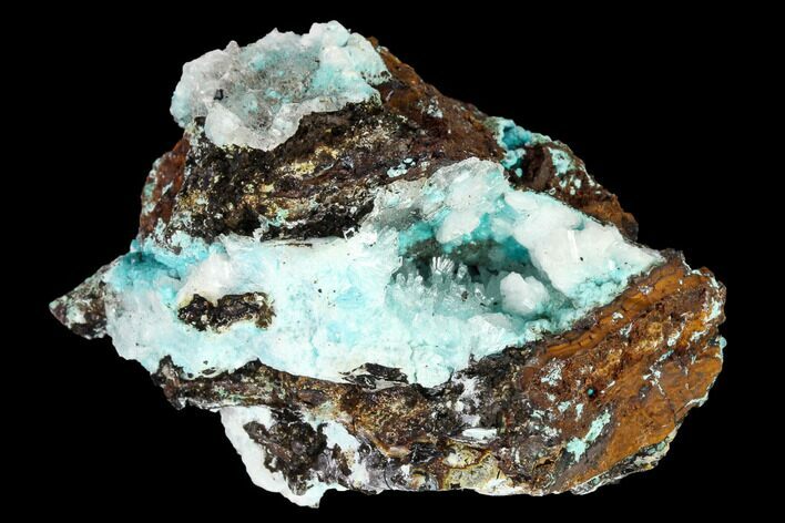 Aurichalcite and Calcite Association - Utah #146188